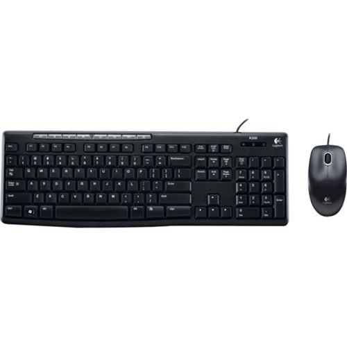 Logitech Media Combo MK200 Keyboard & Mouse - Retail 920-002714