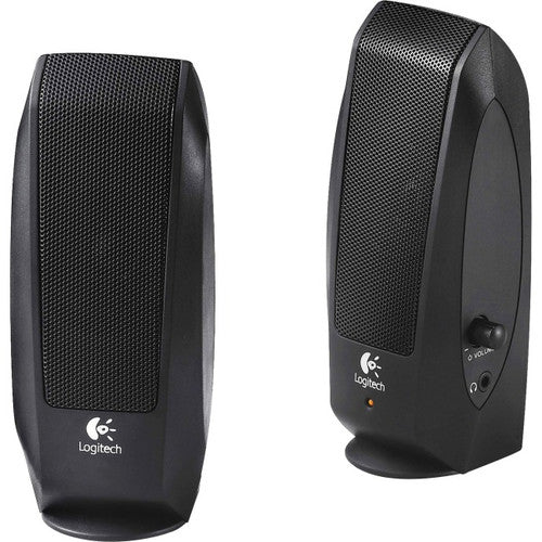 Logitech S-120 2.0 Speaker System - 2.3 W RMS - Black 980-000012