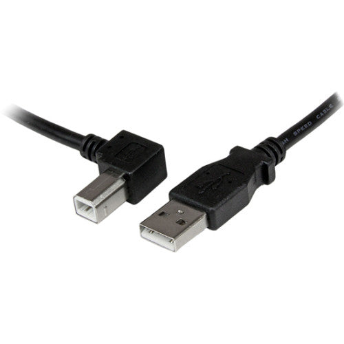 StarTech.com Câble USB 2.0 A vers angle gauche B de 3 m - M/M USBAB3ML