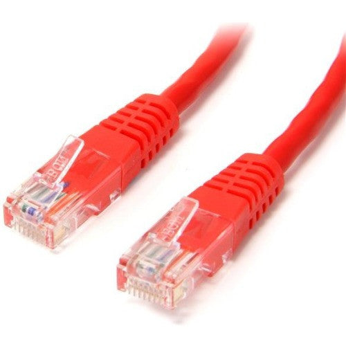 StarTech.com 15 ft Red Molded Cat5e UTP Patch Cable M45PATCH15RD