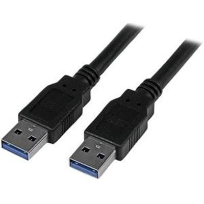 StarTech.com 3m 10 ft USB 3.0 Cable - A to A - M/M - Long USB 3.0 Cable - USB 3.1 Gen 1 (5 Gbps) USB3SAA3MBK