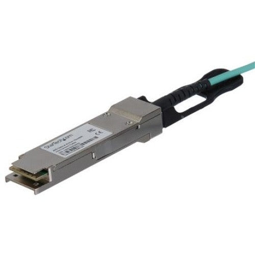 StarTech.com MSA Uncoded 15m 40G QSFP+ to SFP AOC Cable - 40 GbE QSFP+ Active Optical Fiber - 40 Gbps QSFP Plus Cable 49.2' QSFP40GAO15M