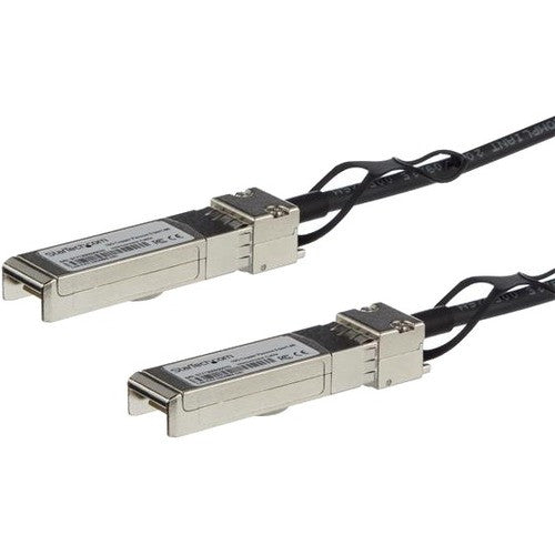 StarTech.com Câble à connexion directe MSA non codé compatible 2 m 10G SFP+ vers SFP+ - 10 GbE SFP+ DAC en cuivre 10 Gbit/s Twinax passif faible consommation SFP10GPC2M