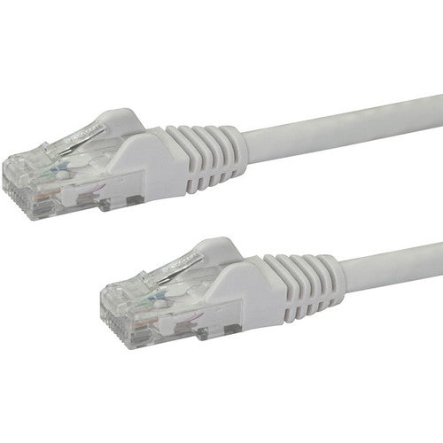 StarTech.com 9ft CAT6 Ethernet Cable - White Snagless Gigabit - 100W PoE UTP 650MHz Category 6 Patch Cord UL Certified Wiring/TIA N6PATCH9WH