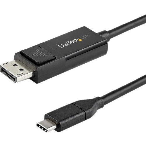 StarTech.com Câble USB C vers DisplayPort 1.2 de 1 m 4K 60 Hz - Adaptateur vidéo réversible DP vers USB-C / USB-C vers DP Câble de moniteur HBR2/HDR CDP2DP1MBD