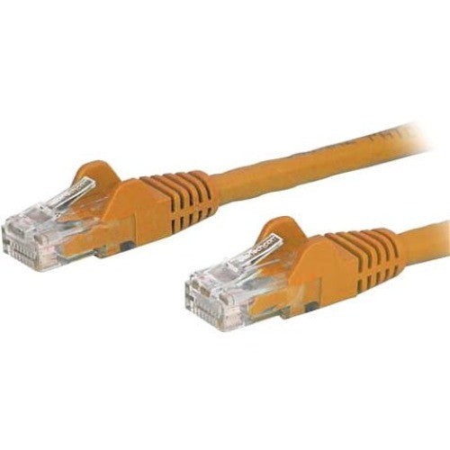 StarTech.com 2ft CAT6 Ethernet Cable - Orange Snagless Gigabit - 100W PoE UTP 650MHz Category 6 Patch Cord UL Certified Wiring/TIA N6PATCH2OR