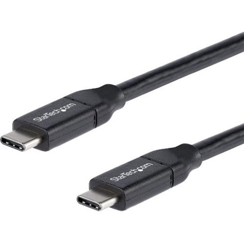 StarTech.com USB-C to USB-C Cable w/ 5A PD - M/M - 2 m (6 ft.) - USB 2.0 - USB-IF Certified USB2C5C2M