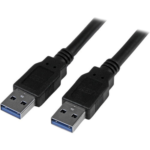 StarTech.com Câble USB 3.0 SuperSpeed ​​A vers A noir de 6 pieds - M/M USB3SAA6BK