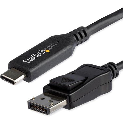 StarTech.com 6ft/1.8m USB C to Displayport 1.4 Cable Adapter - 4K/5K/8K USB Type C to DP 1.4 Monitor Video Converter Cable - HDR/HBR3/DSC CDP2DP146B