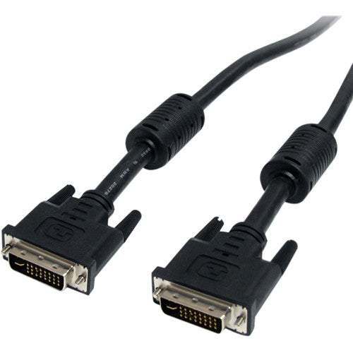 StarTech.com 10 ft DVI-I Dual Link Digital Analog Monitor Cable M/M DVIIDMM10