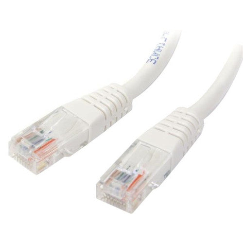 StarTech.com 2 ft White Molded Cat5e UTP Patch Cable M45PATCH2WH