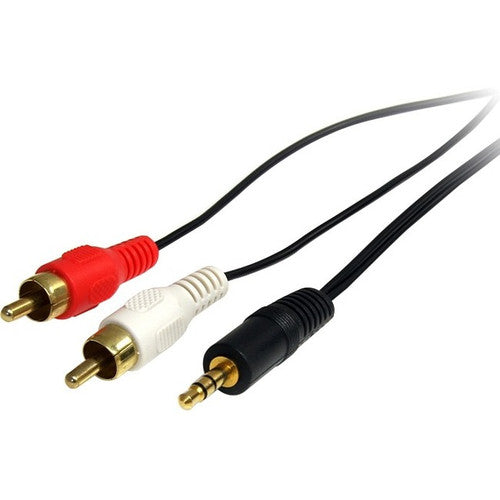 StarTech.com StarTech.com - Stereo Audio cable - RCA (M) - mini-phone stereo 3.5 mm (M) - 1.8 m MU6MMRCA