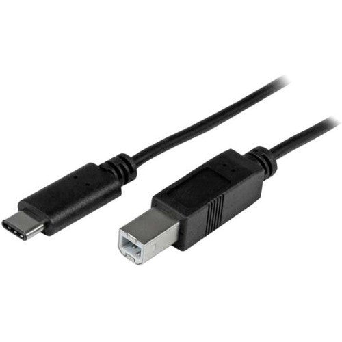 StarTech.com Câble USB C vers USB B de 2 m - M/M - USB 2.0 - Câble d'imprimante USB Type C - Câble USB 2.0 Type-C vers Type-B USB2CB2M