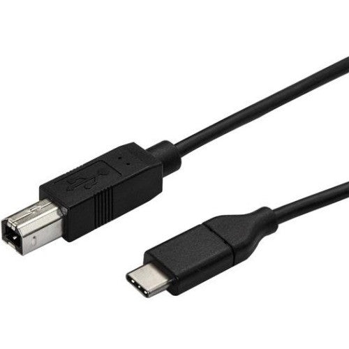 StarTech.com Câble d'imprimante USB C vers USB B de 3 m - M/M - USB 2.0 - Câble USB C vers USB B - Câble d'imprimante USB C - Câble USB Type C vers Type B USB2CB3M