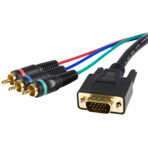 StarTech.com StarTech.com Cable adapter - RCA breakout - HD15 (m) - component (f) - 3 ft HD15CPNTMM3