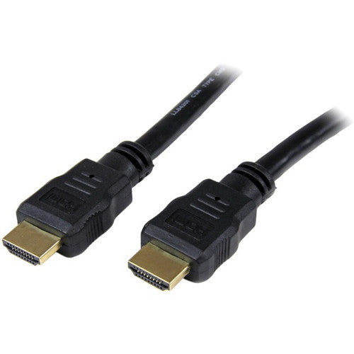 StarTech.com 6ft/2m HDMI Cable, 4K High Speed HDMI Cable with Ethernet, Ultra HD 4K 30Hz Video, HDMI 1.4 Cable, HDMI Monitor Cord, Black HDMM2M