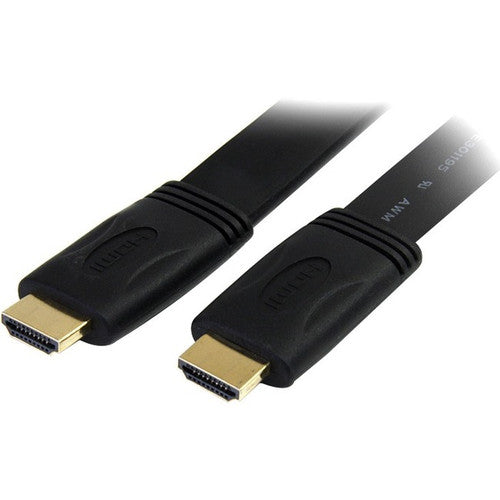 StarTech.com Câble HDMI plat haute vitesse de 25 pieds avec Ethernet - Câble HDMI Ultra HD 4k x 2k - HDMI vers HDMI M/M HDMIMM25FL