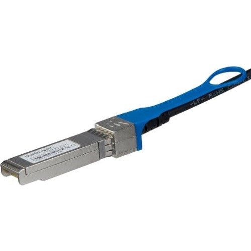 StarTech.com MSA Uncoded Compatible 10m 10G SFP+ to SFP+ Direct Attach Cable - 10 GbE SFP+ Copper DAC 10 Gbps Low Power Active Twinax SFP10GAC10M