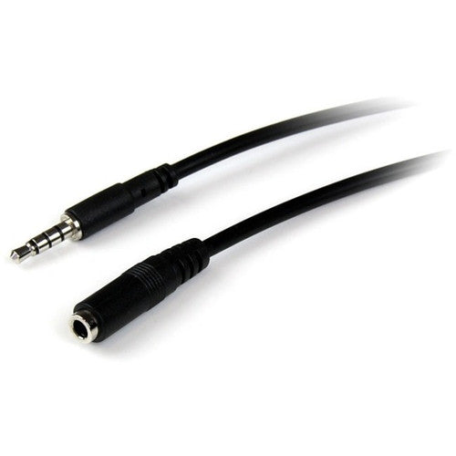 StarTech.com 2m 3.5mm 4 Position TRRS Headset Extension Cable - M/F MUHSMF2M