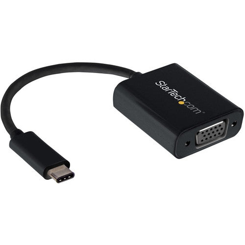 StarTech.com USB-C to VGA Adapter ? Thunderbolt 3 Compatible ? USB C Adapter ? USB Type C to VGA Dongle Converter CDP2VGA