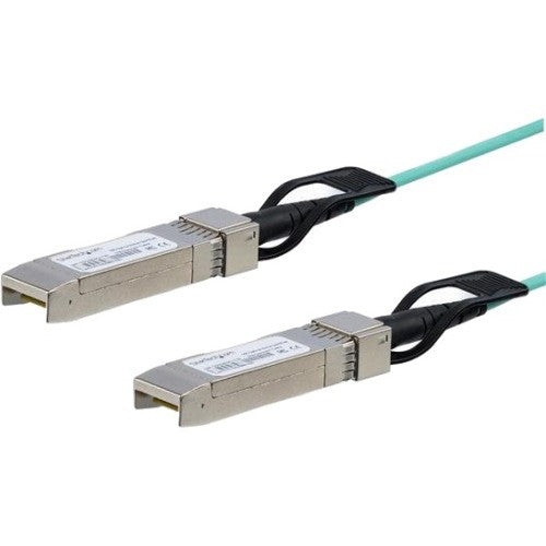 StarTech.com Cisco SFP-10G-AOC5M Compatible 5m 10G SFP+ to SFP AOC Cable - 10GbE SFP+ Active Optical Fiber - 10Gbps SFP + Cable 16.4' SFP10GAOC5M