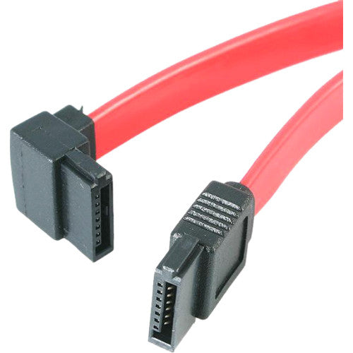 StarTech.com Câble SATA Serial ATA à angle gauche de 6 pouces SATA6LA1