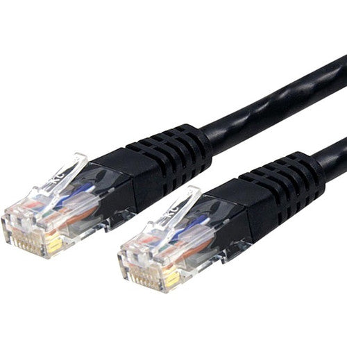 StarTech.com 5ft CAT6 Ethernet Cable - Black Molded Gigabit - 100W PoE UTP 650MHz - Category 6 Patch Cord UL Certified Wiring/TIA C6PATCH5BK