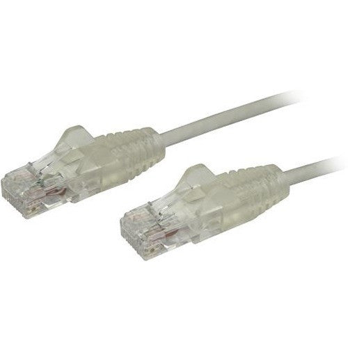 StarTech.com Câble CAT6 6 pouces - Cordon de brassage CAT6 fin - Connecteurs RJ45 gris sans accroc - Câble Ethernet Gigabit - 28 AWG - LSZH (N6PAT6INGRS) N6PAT6INGRS