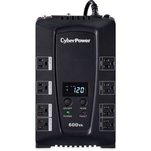 CyberPower Intelligent LCD CP600LCD 600 VA Onduleur de bureau CP600LCD