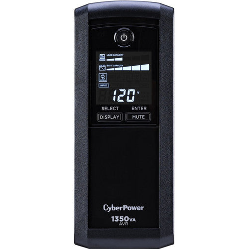 CyberPower UPS Systems CP1350AVRLCD LCD intelligent - Capacité : 1350 VA / 815 W CP1350AVRLCD