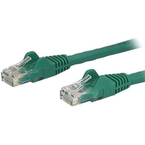 StarTech.com 9ft CAT6 Ethernet Cable - Green Snagless Gigabit - 100W PoE UTP 650MHz Category 6 Patch Cord UL Certified Wiring/TIA N6PATCH9GN