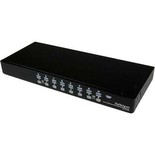 StarTech.com 16 Port 1U Rackmount USB KVM Switch with OSD SV1631DUSBU