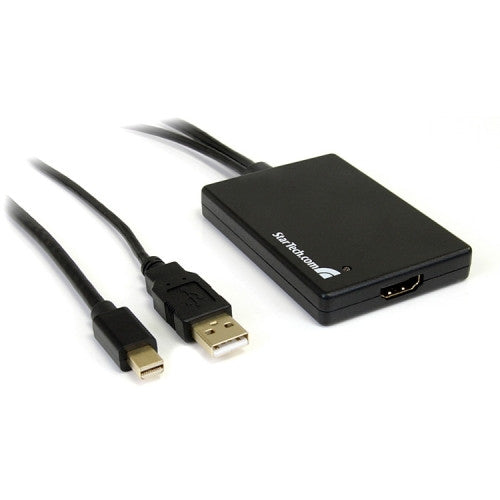 StarTech.com Mini DisplayPort to HDMI Adapter with USB Audio MDP2HDMIUSBA