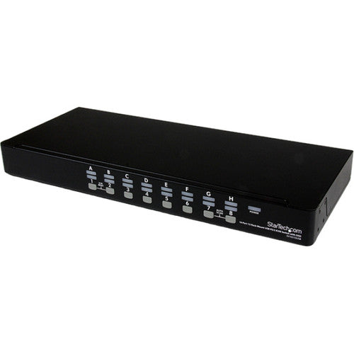 StarTech.com 16 Port 1U Rackmount USB PS/2 KVM Switch with OSD SV1631DUSB