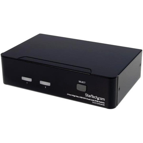 StarTech.com StarTech.com 2 Port High Resolution USB DVI Dual Link KVM Switch with Audio SV231DVIUAHR