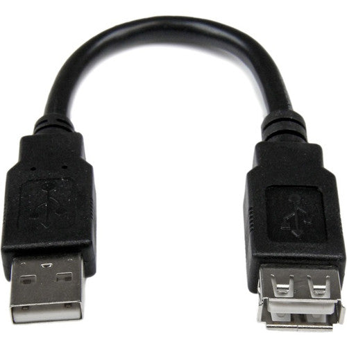 StarTech.com Câble adaptateur d'extension USB 2.0 6 pouces A vers A - M/F USBEXTAA6IN