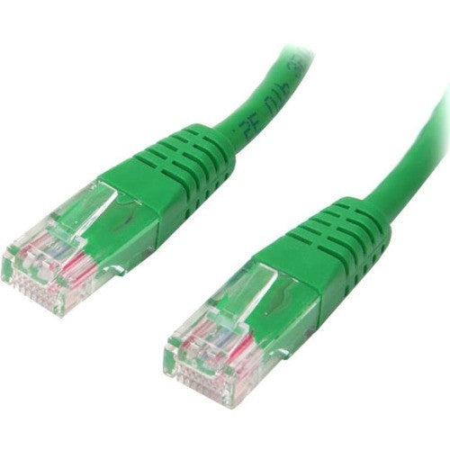 StarTech.com 10 ft Green Molded Cat5e UTP Patch Cable M45PATCH10GN