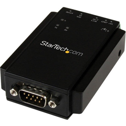 StarTech.com Serveur de périphériques Ethernet série RS-232 à 1 port IP - Montable sur rail DIN NETRS232