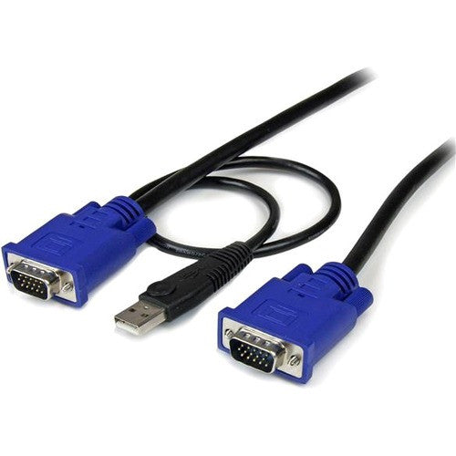 StarTech.com 2-in-1 - Video / USB cable - 4 pin USB Type A, HD-15 (M) - HD-15 (M) - 3.05 m SVECONUS10