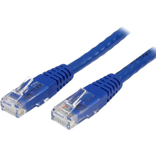 StarTech.com 20ft CAT6 Ethernet Cable - Blue Molded Gigabit - 100W PoE UTP 650MHz - Category 6 Patch Cord UL Certified Wiring/TIA C6PATCH20BL