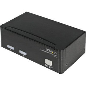 StarTech.com Switch KVM professionnel PS/2 2 ports - PS/2 - 2 ports - 1 utilisateur local - 1U SV-231