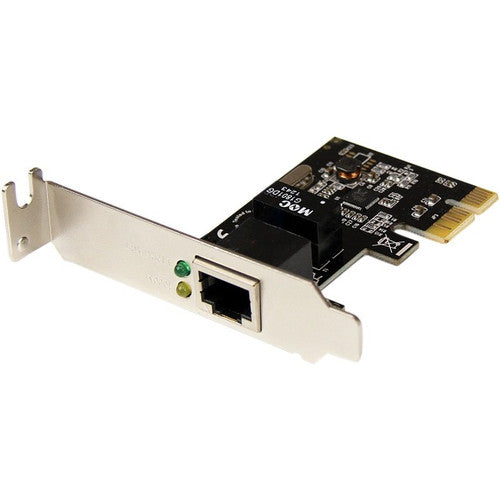 StarTech.com Carte réseau adaptateur de serveur NIC PCI Express PCIe Gigabit 1 port - Profil bas ST1000SPEX2L