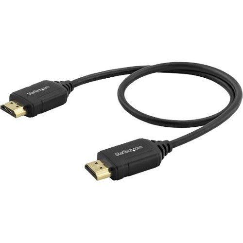 StarTech.com 1.6ft/50cm Premium Certified HDMI 2.0 Cable with Ethernet, High Speed Ultra HD 4K 60Hz HDMI Cable HDR10 UHD HDMI Monitor Cord HDMM50CMP