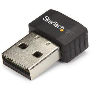 StarTech.com USB WiFi Adapter - AC600 - Dual-Band Nano USB Wireless Network Adapter - 1T1R 802.11ac Wi-Fi Adapter - 2.4GHz / 5GHz USB433ACD1X1