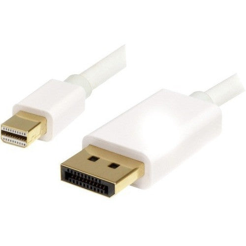 StarTech.com 3m (10ft) Mini DisplayPort to DisplayPort 1.2 Cable, 4K x 2K mDP to DisplayPort Adapter Cable, Mini DP to DP Cable MDP2DPMM3MW