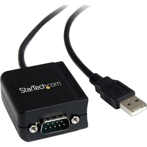 StarTech.com USB to Serial Adapter - Optical Isolation - USB Powered - FTDI USB to Serial Adapter - USB to RS232 Adapter Cable ICUSB2321FIS