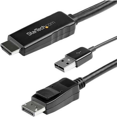 StarTech.com Câble HDMI vers DisplayPort de 3 m (9,8 pieds) - 4K 30 Hz HD2DPMM3M