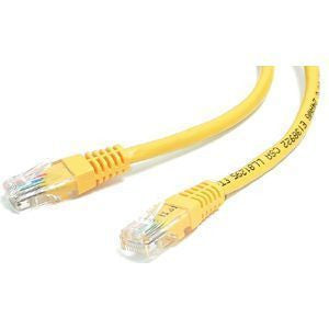 StarTech.com 1 ft Yellow Molded Cat5e UTP Patch Cable M45PATCH1YL