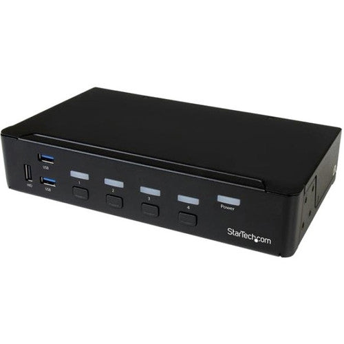 StarTech.com 4-Port HDMI KVM Switch - Built-in USB 3.0 Hub for Peripheral Devices - 1080p SV431HDU3A2