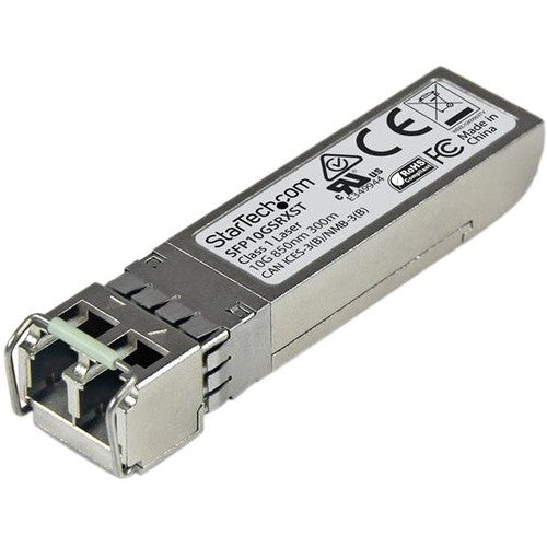 StarTech.com Cisco SFP-10G-SR-X Comp. SFP+ Module - 10GBASE-SR - 10GE Gigabit Ethernet SFP+ 10GbE Multimode Fiber MMF Optic Transceiver SFP10GSRXST